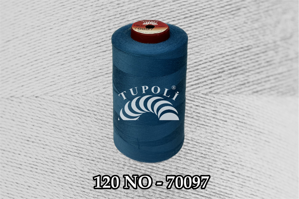 Tupoli 120 Numara 70097 İlikli Polyester Dikiş İpliği