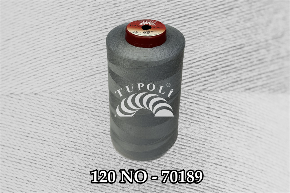 Tupoli 120 Numara 70189 İlikli Polyester Dikiş İpliği