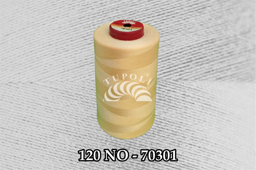 Tupoli 120 Numara 70301 İlikli Polyester Dikiş İpliği