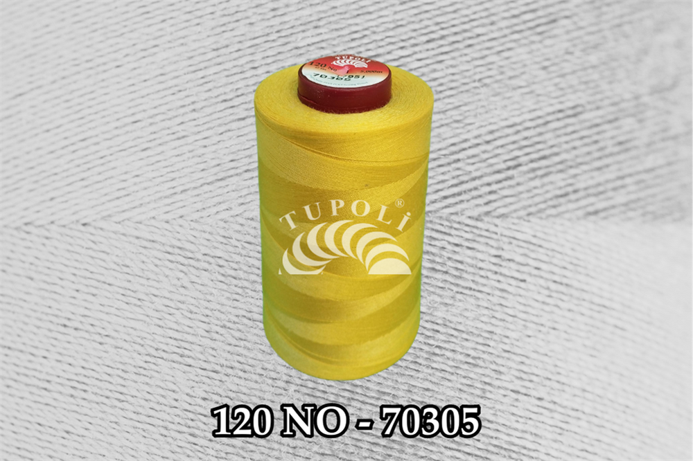 Tupoli 120 Numara 70305 İlikli Polyester Dikiş İpliği