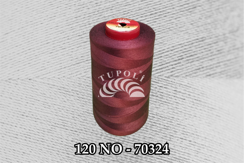 Tupoli 120 Numara 70324 İlikli Polyester Dikiş İpliği