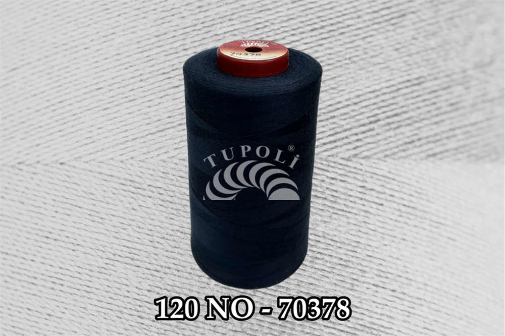 Tupoli 120 Numara 70378 İlikli Polyester Dikiş İpliği