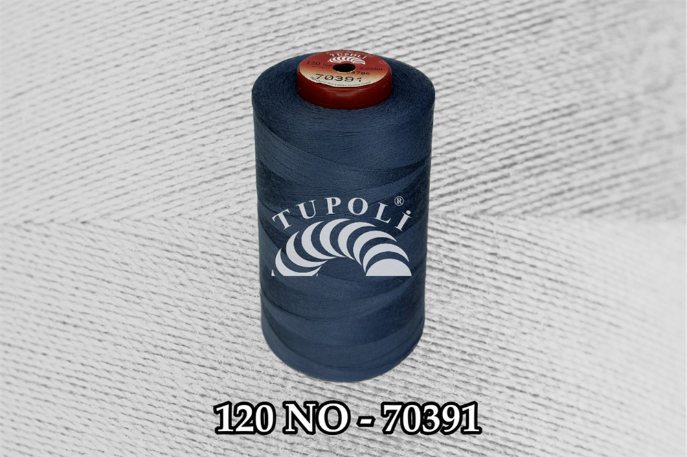 Tupoli 120 Numara 70391 İlikli Polyester Dikiş İpliği