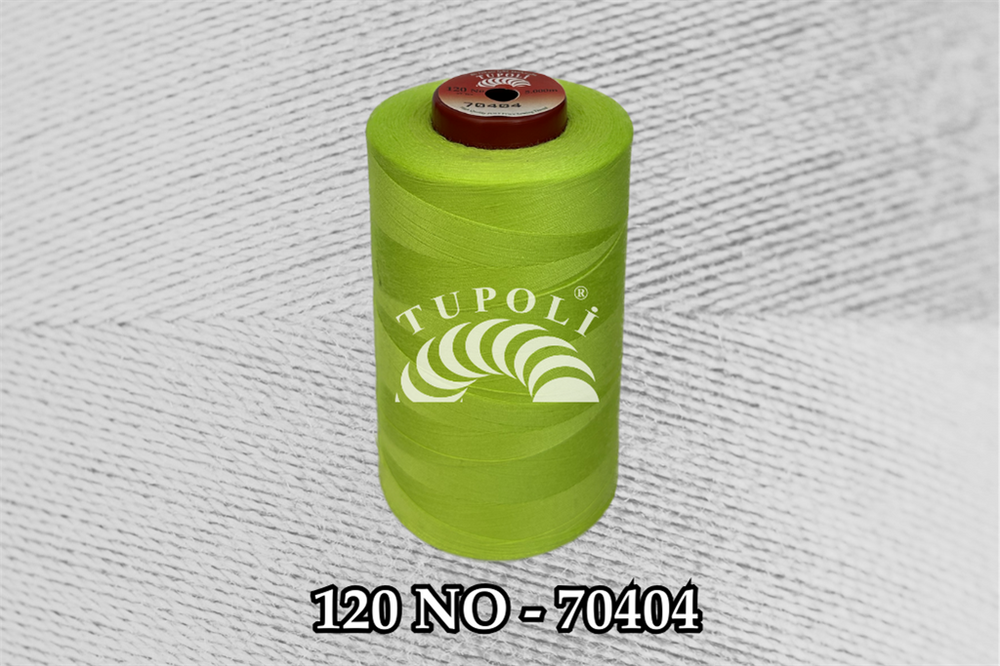 Tupoli 120 Numara 70404 İlikli Polyester Dikiş İpliği