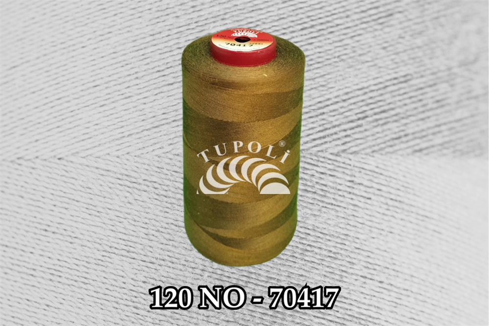 Tupoli 120 Numara 70417 İlikli Polyester Dikiş İpliği