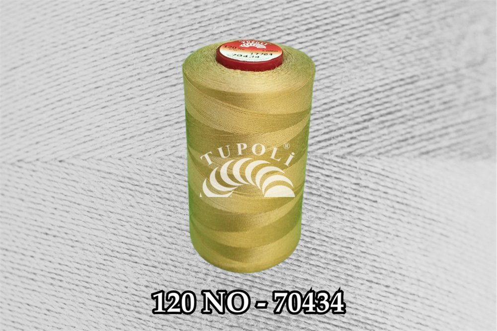 Tupoli 120 Numara 70434 İlikli Polyester Dikiş İpliği
