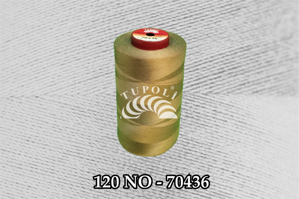Tupoli 120 Numara 70436 İlikli Polyester Dikiş İpliği