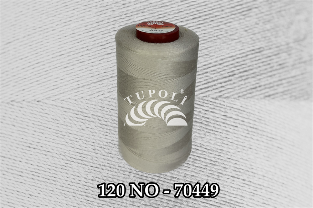 Tupoli 120 Numara 70449 İlikli Polyester Dikiş İpliği