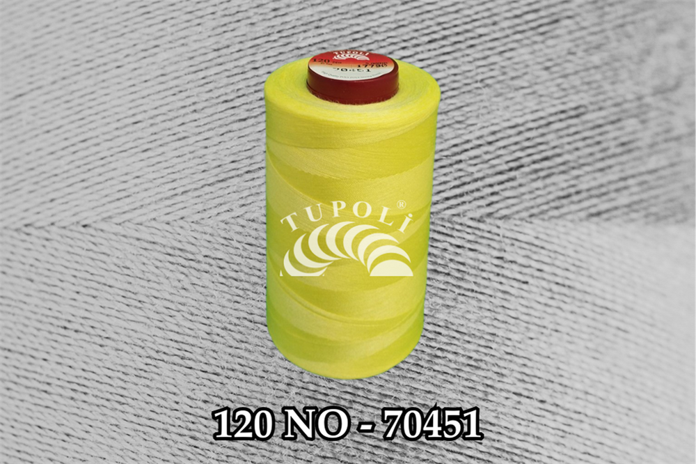 Tupoli 120 Numara 70451 İlikli Polyester Dikiş İpliği