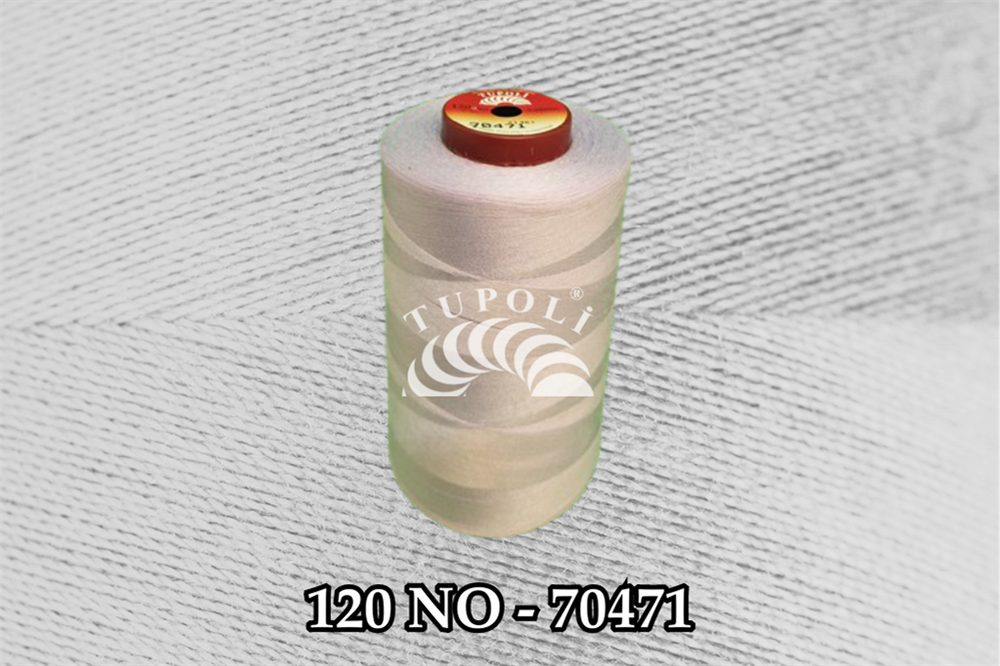 Tupoli 120 Numara 70471 İlikli Polyester Dikiş İpliği
