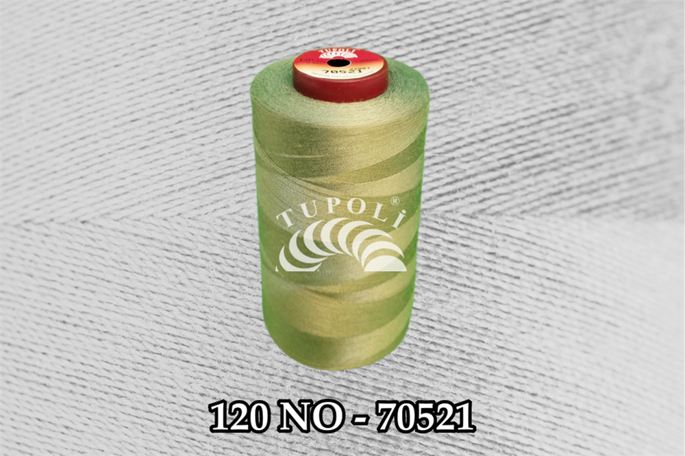 Tupoli 120 Numara 70521 İlikli Polyester Dikiş İpliği