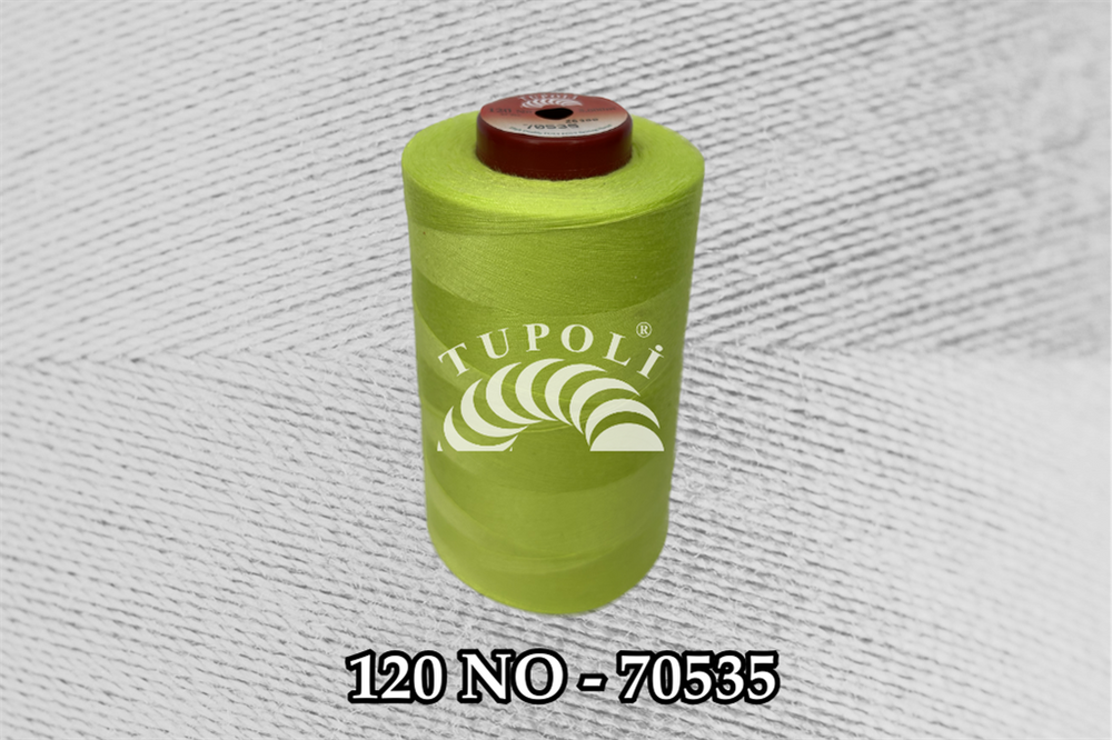 Tupoli 120 Numara 70535 İlikli Polyester Dikiş İpliği