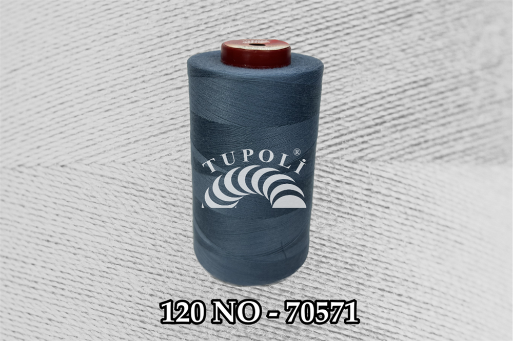 Tupoli 120 Numara 70571 İlikli Polyester Dikiş İpliği