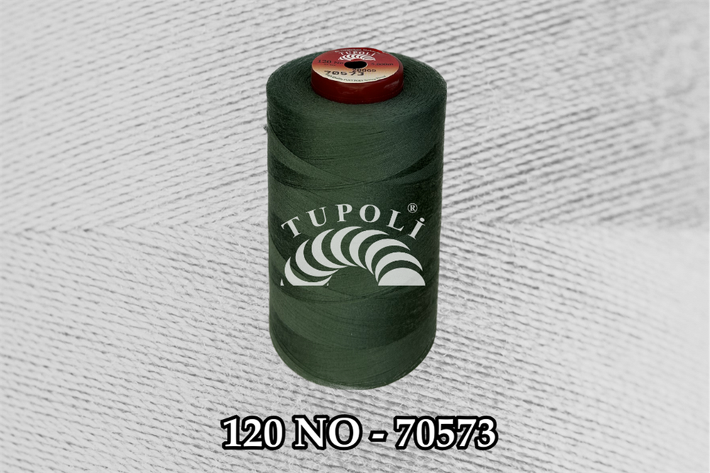 Tupoli 120 Numara 70573 İlikli Polyester Dikiş İpliği