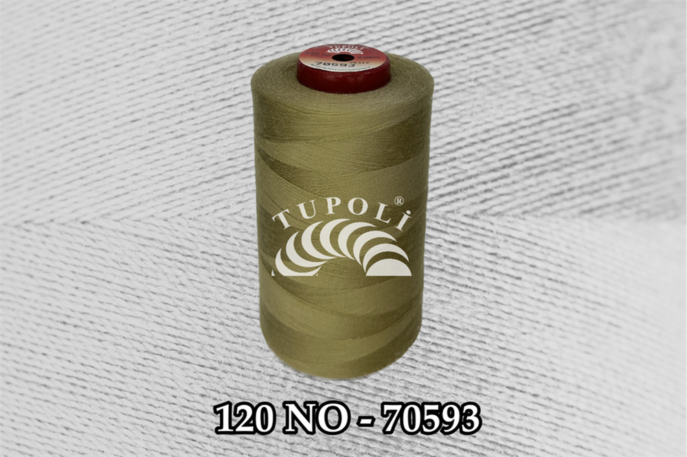 Tupoli 120 Numara 70593 İlikli Polyester Dikiş İpliği