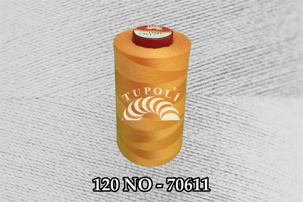 Tupoli 120 Numara 70611 İlikli Polyester Dikiş İpliği