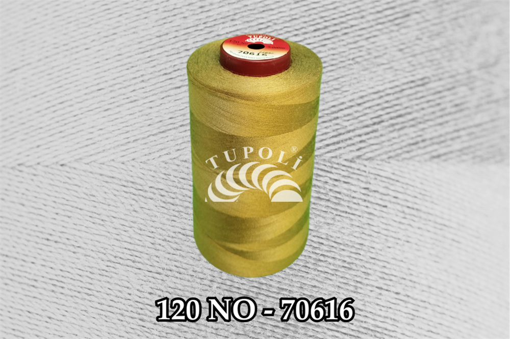 Tupoli 120 Numara 70616 İlikli Polyester Dikiş İpliği