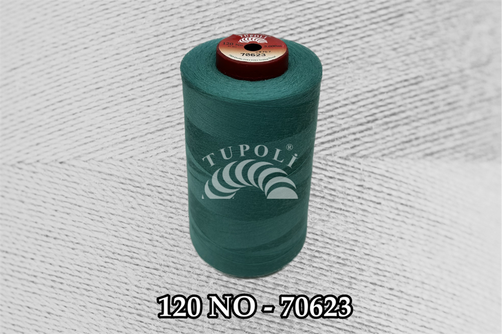 Tupoli 120 Numara 70623 İlikli Polyester Dikiş İpliği