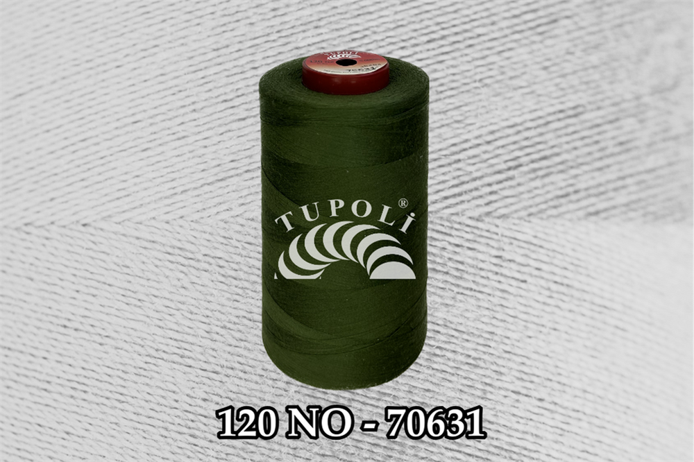 Tupoli 120 Numara 70631 İlikli Polyester Dikiş İpliği
