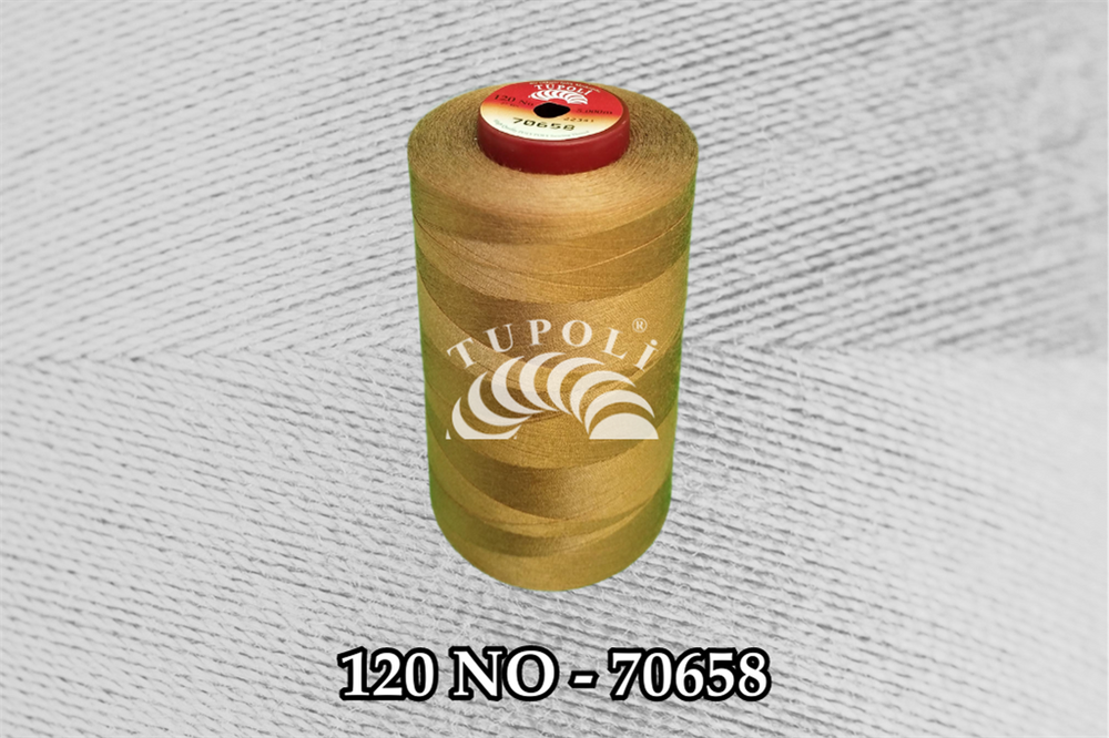 Tupoli 120 Numara 70658 İlikli Polyester Dikiş İpliği