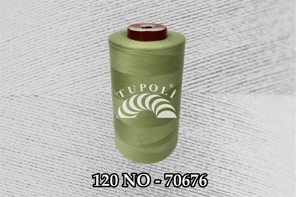 Tupoli 120 Numara 70676 İlikli Polyester Dikiş İpliği