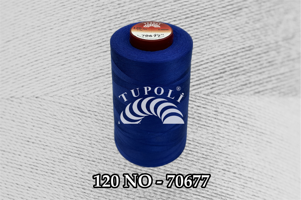 Tupoli 120 Numara 70677 İlikli Polyester Dikiş İpliği