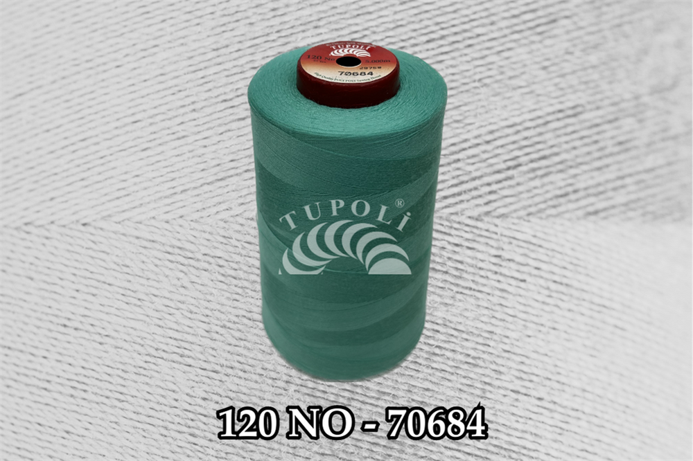 Tupoli 120 Numara 70684 İlikli Polyester Dikiş İpliği