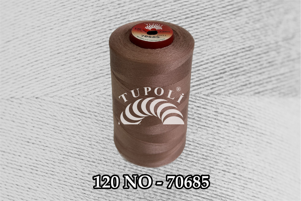 Tupoli 120 Numara 70685 İlikli Polyester Dikiş İpliği