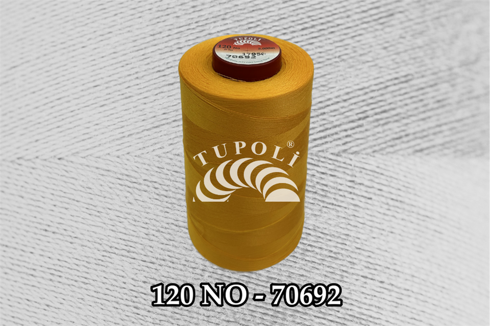 Tupoli 120 Numara 70692 İlikli Polyester Dikiş İpliği