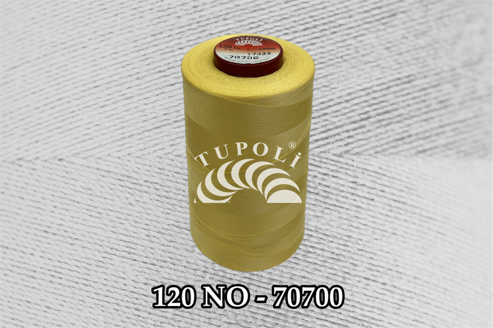 Tupoli 120 Numara 70700 İlikli Polyester Dikiş İpliği
