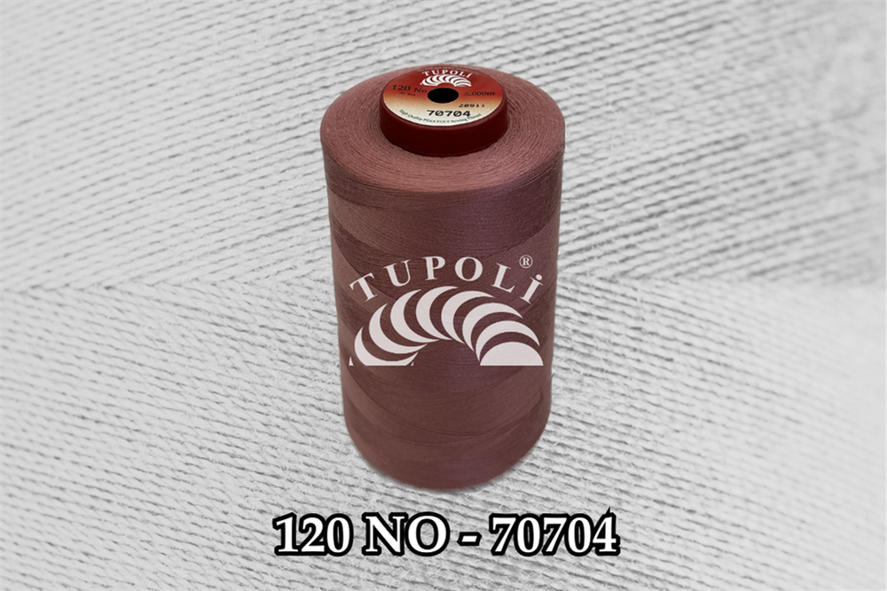 Tupoli 120 Numara 70704 İlikli Polyester Dikiş İpliği