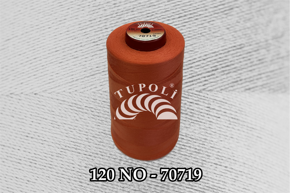Tupoli 120 Numara 70719 İlikli Polyester Dikiş İpliği