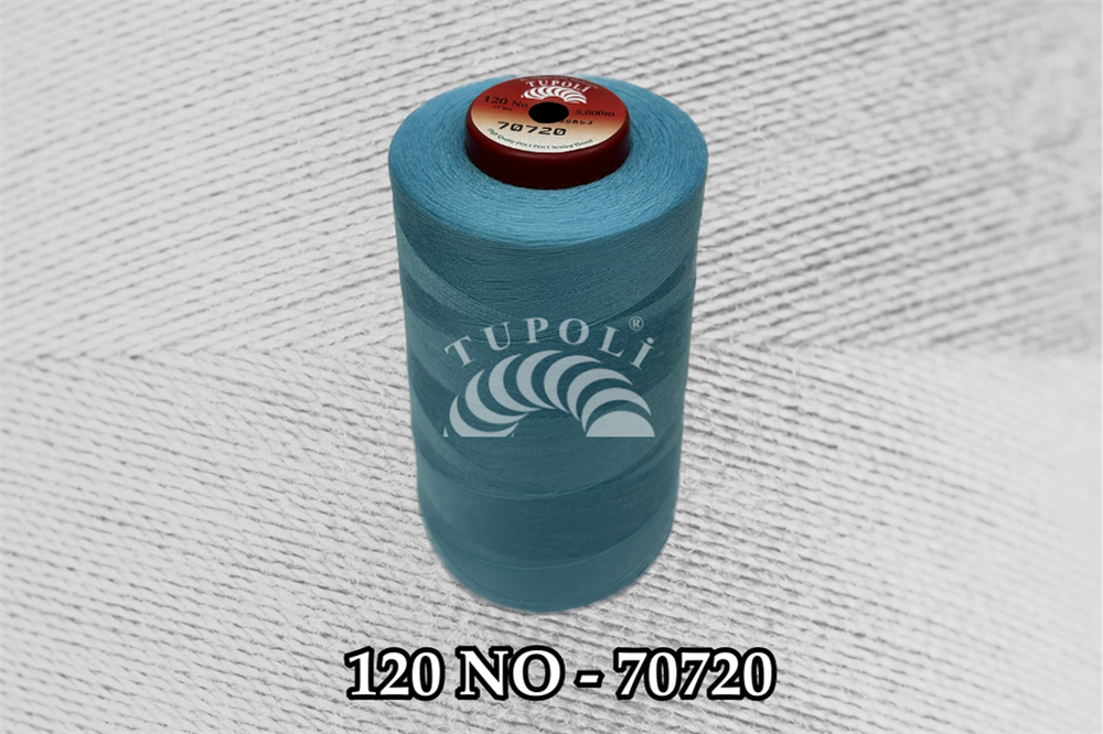 Tupoli 120 Numara 70720 İlikli Polyester Dikiş İpliği