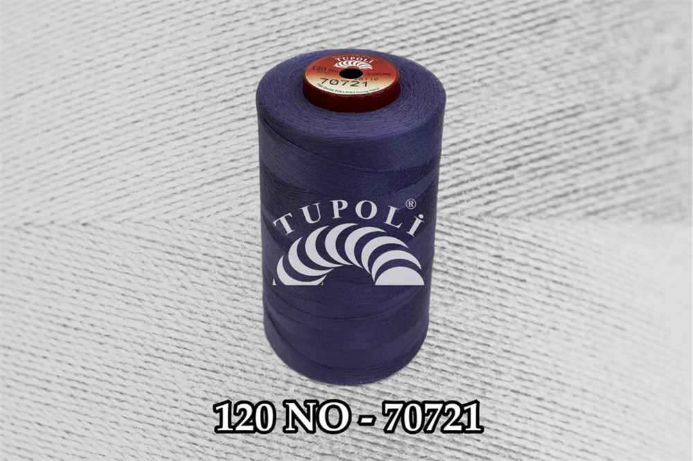 Tupoli 120 Numara 70721 İlikli Polyester Dikiş İpliği