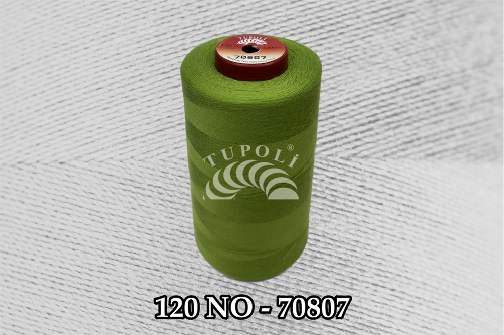 Tupoli 120 Numara 70807 İlikli Polyester Dikiş İpliği