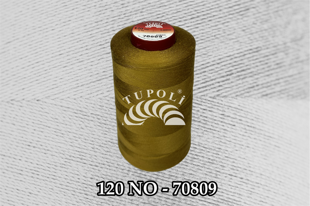 Tupoli 120 Numara 70809 İlikli Polyester Dikiş İpliği