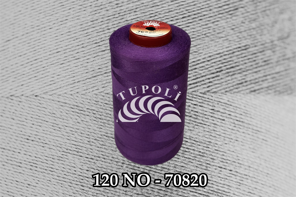 Tupoli 120 Numara 70820 İlikli Polyester Dikiş İpliği