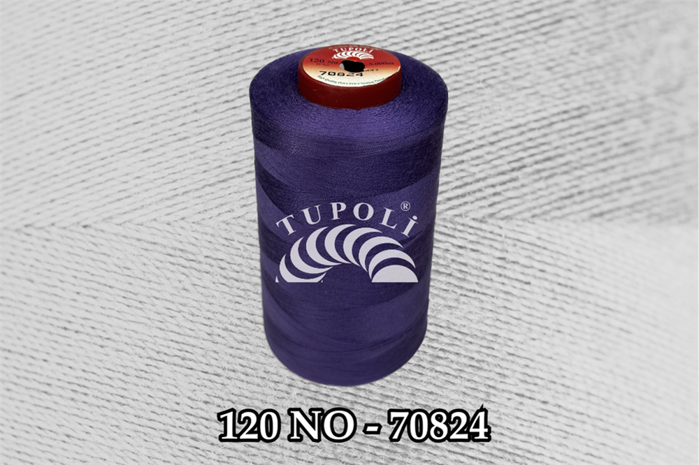 Tupoli 120 Numara 70824 İlikli Polyester Dikiş İpliği