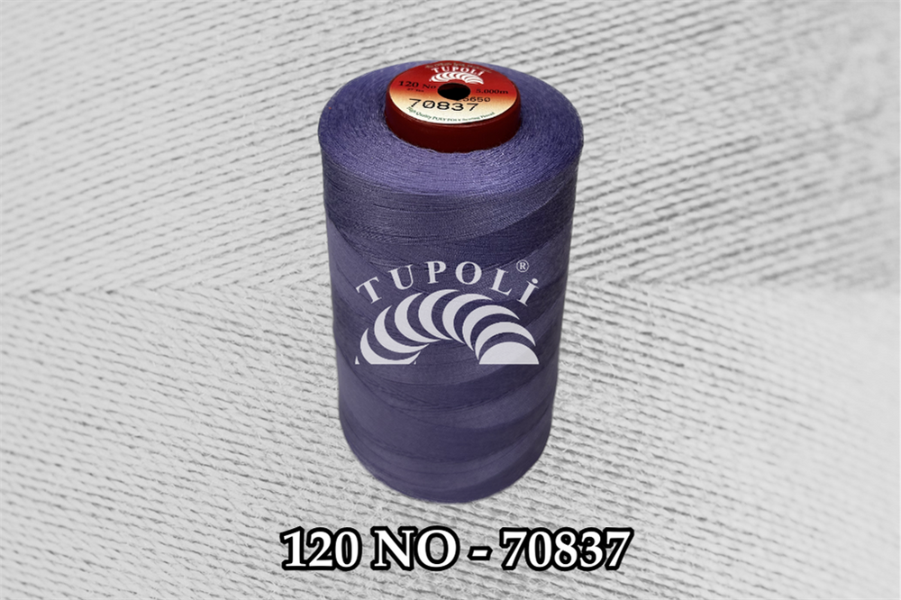 Tupoli 120 Numara 70837 İlikli Polyester Dikiş İpliği