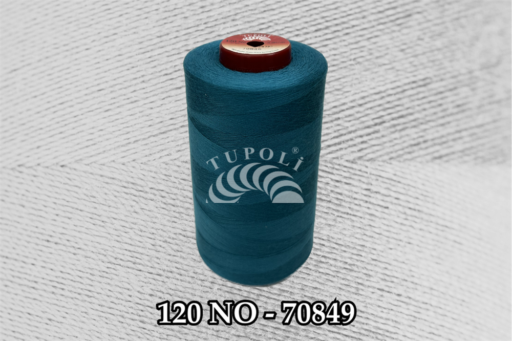 Tupoli 120 Numara 70849 İlikli Polyester Dikiş İpliği