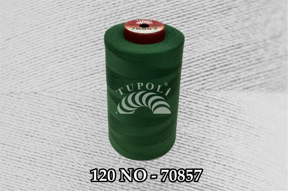 Tupoli 120 Numara 70857 İlikli Polyester Dikiş İpliği