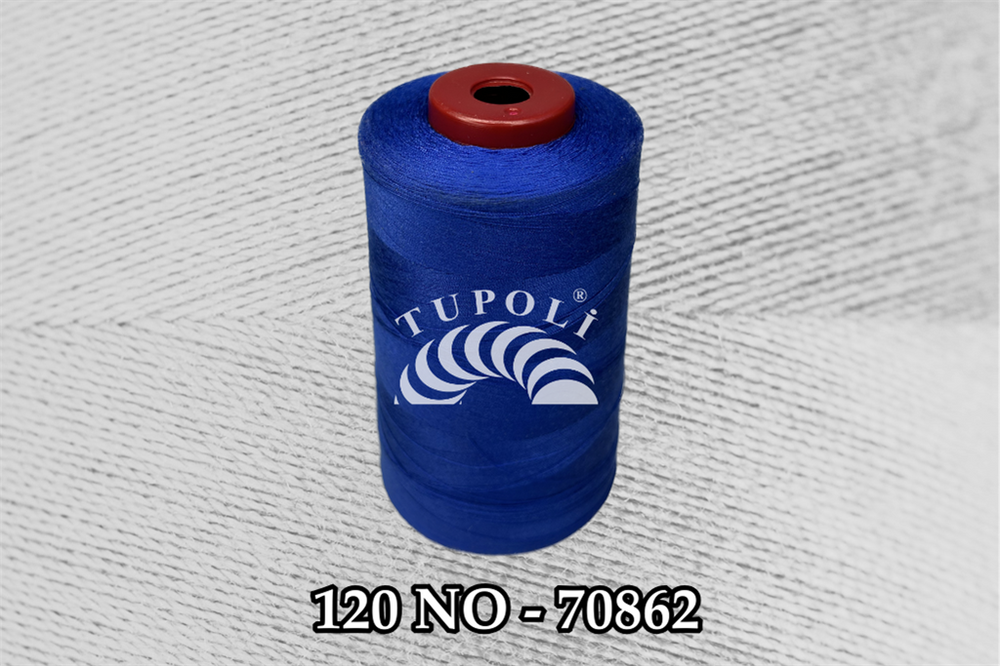 Tupoli 120 Numara 70862 İlikli Polyester Dikiş İpliği