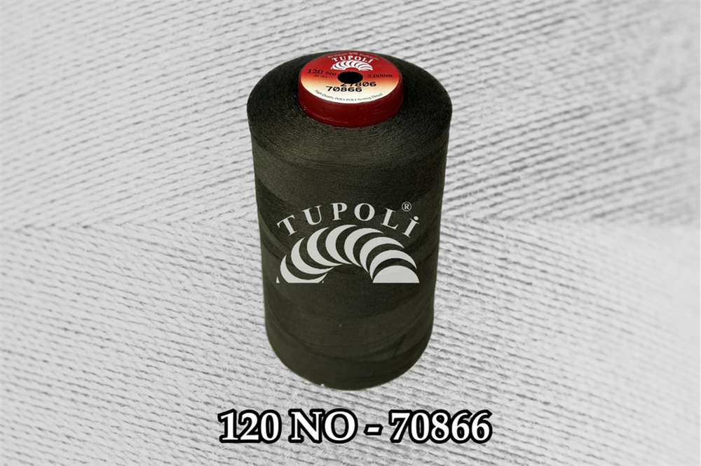 Tupoli 120 Numara 70866 İlikli Polyester Dikiş İpliği