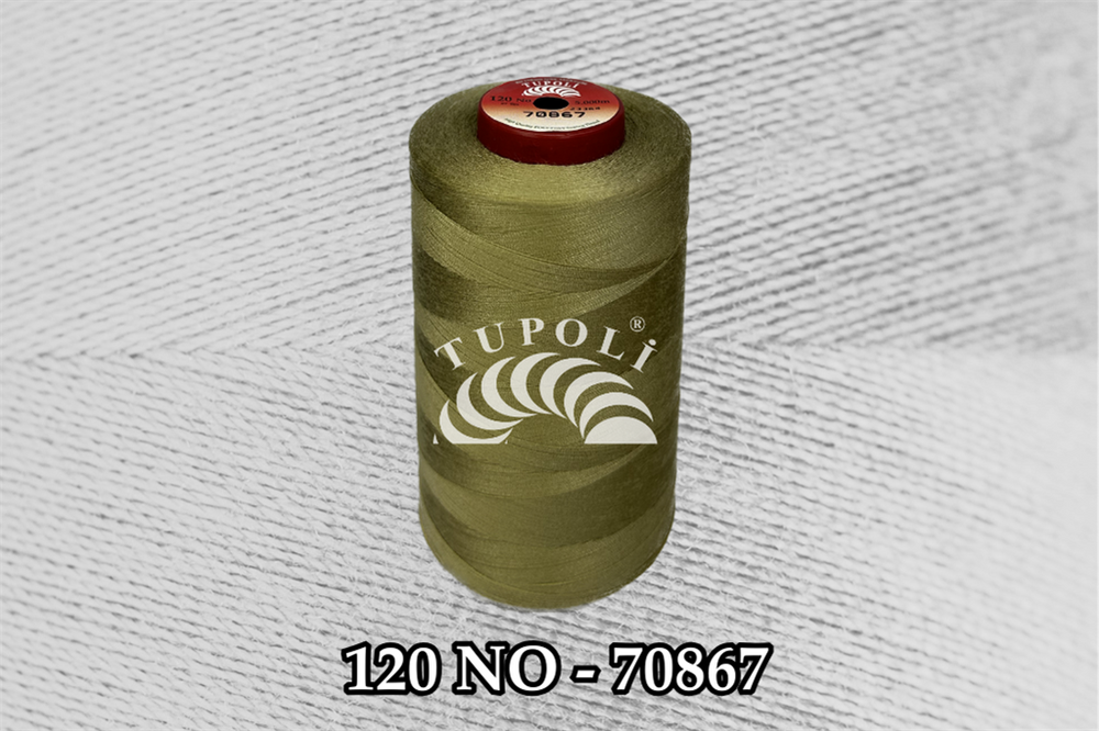 Tupoli 120 Numara 70867 İlikli Polyester Dikiş İpliği