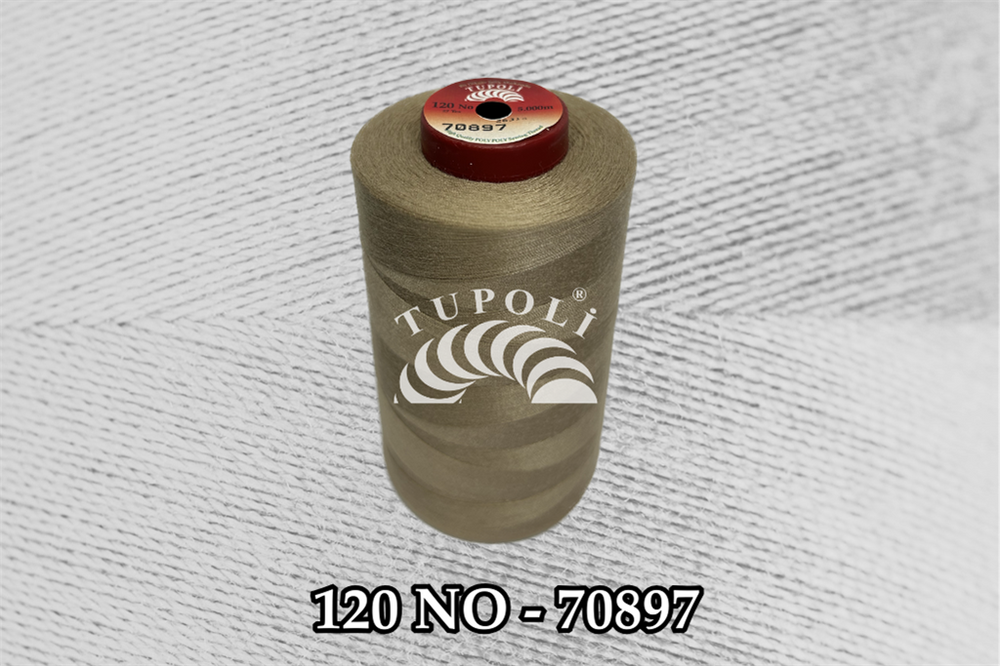 Tupoli 120 Numara 70897 İlikli Polyester Dikiş İpliği