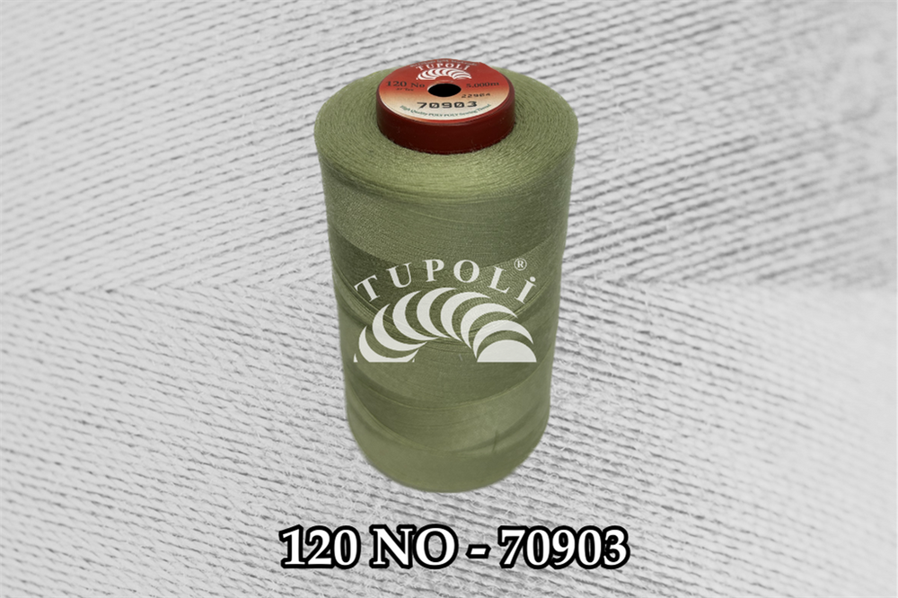 Tupoli 120 Numara 70903 İlikli Polyester Dikiş İpliği