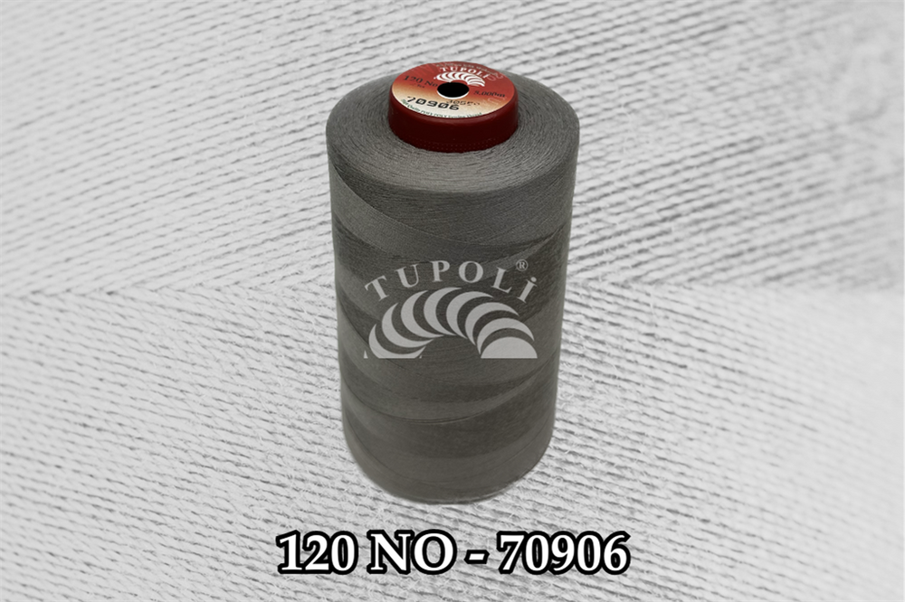 Tupoli 120 Numara 70906 İlikli Polyester Dikiş İpliği