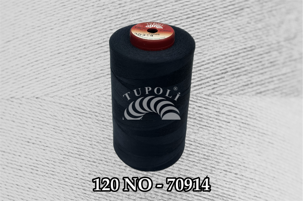 Tupoli 120 Numara 70914 İlikli Polyester Dikiş İpliği