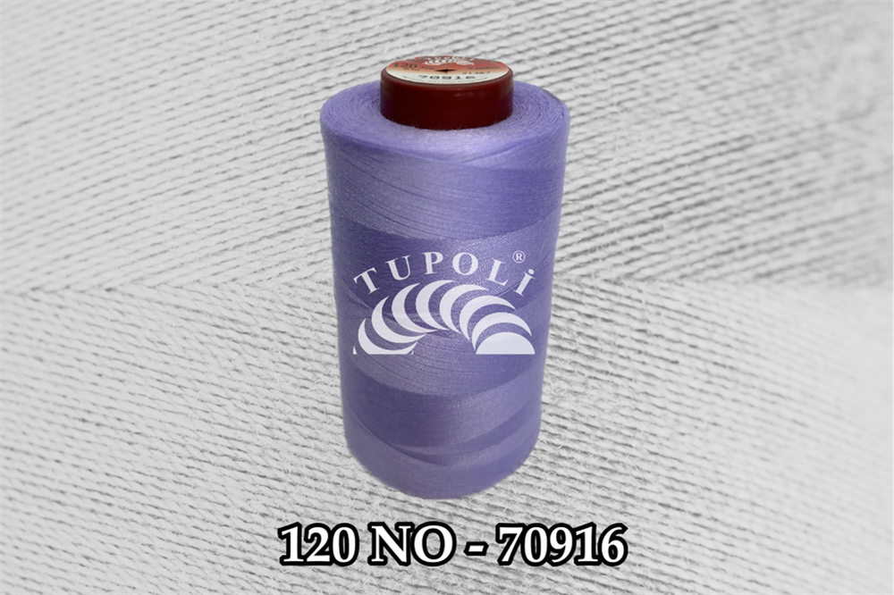 Tupoli 120 Numara 70916 İlikli Polyester Dikiş İpliği