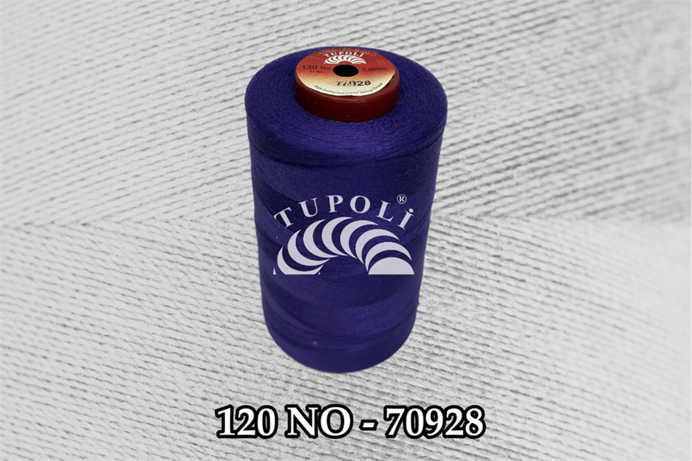 Tupoli 120 Numara 70928 İlikli Polyester Dikiş İpliği
